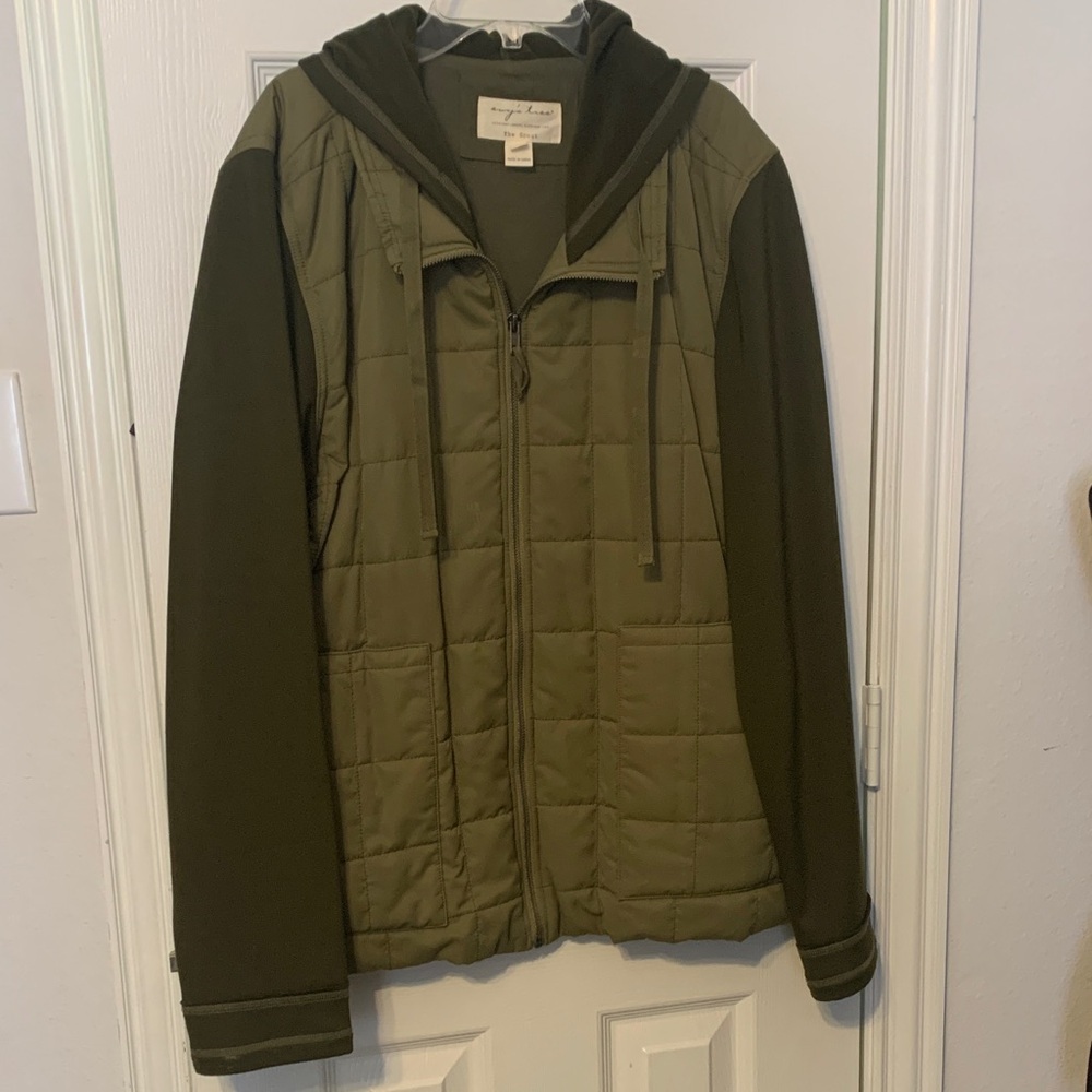 Evy's Tree Olive Green Puffer Jacket